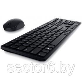 Беспроводной комплект :  Dell KM5221W- клавиатура и мышь. Dell Professional wireless keyboard and mouse combo