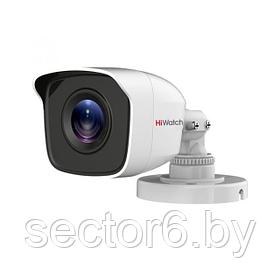 HiWatch DS-T200 (B) Камера видеонаблюдения 3.6-3.6мм HD-CVI HD-TVI цветная корп.:белый HIWATCH DS-T200 (B)