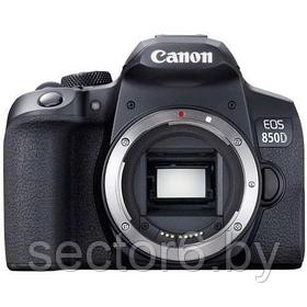 Зеркальный Фотоаппарат Canon EOS 850D черный 24.1Mpix 3" 4K 4K SDXC Li-ion (без объектива) Canon EOS 850D