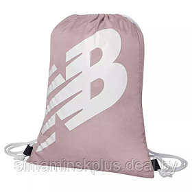 Сумка для обуви New Balance NB CINCH SACK, отдел на шнурке, цвет розовый 33х45х1см