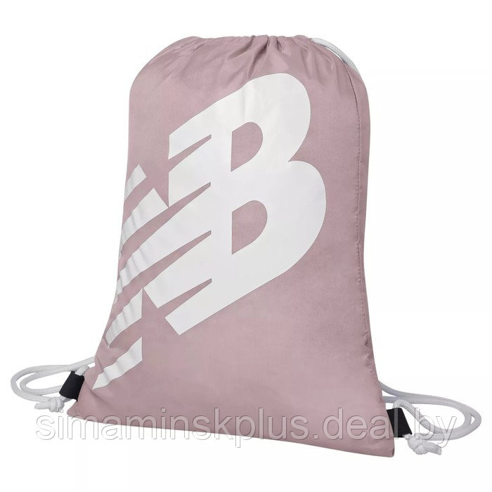 Сумка для обуви New Balance NB CINCH SACK, отдел на шнурке, цвет розовый 33х45х1см - фото 1 - id-p178855635