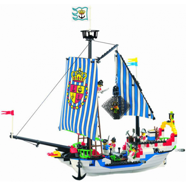 Конструктор Brick (Брик) 305 Королевский корабль 310 деталей, аналог LEGO - фото 2 - id-p178862521