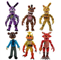 Набор фигурок Аниматроники Five Nights at Freddy's / Пять ночей у Фредди. Кждая в отдельной коробке. Вся серия