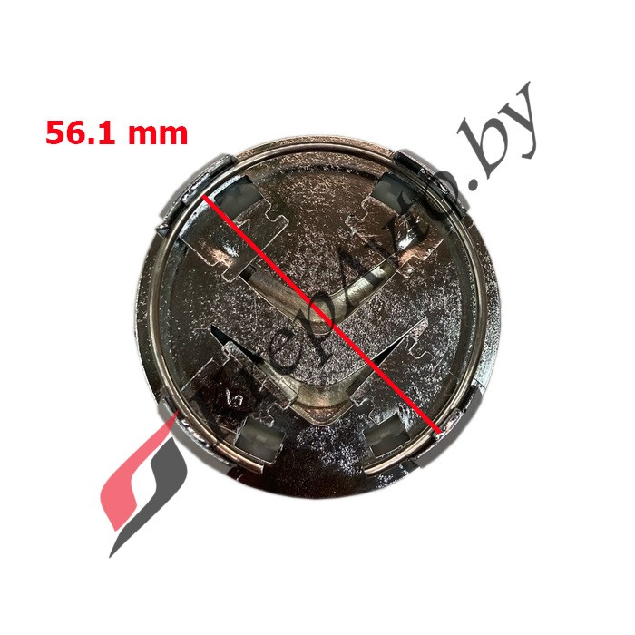 Колпачок в литой диск Citroen 56х59мм (графит) - фото 2 - id-p178862972
