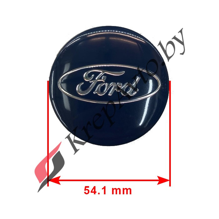 Колпачок в литой диск Ford 50х55мм 6m21-1003-aabl - фото 1 - id-p178862974