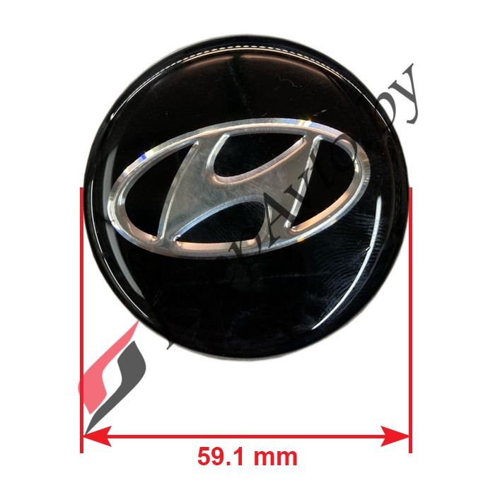 Колпачок в литой диск Hyundai 54х59мм 52960-38300