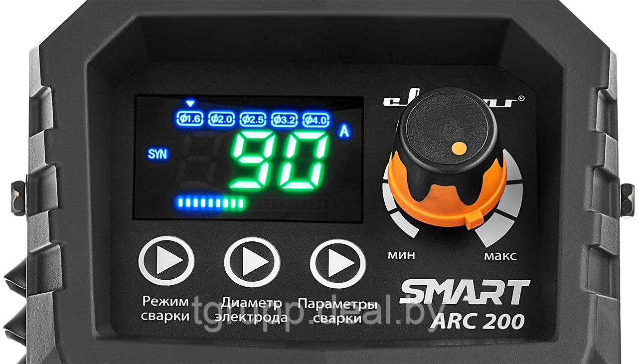 Сварочный инвертор SMART ARC 200 BLACK - фото 4 - id-p178863061