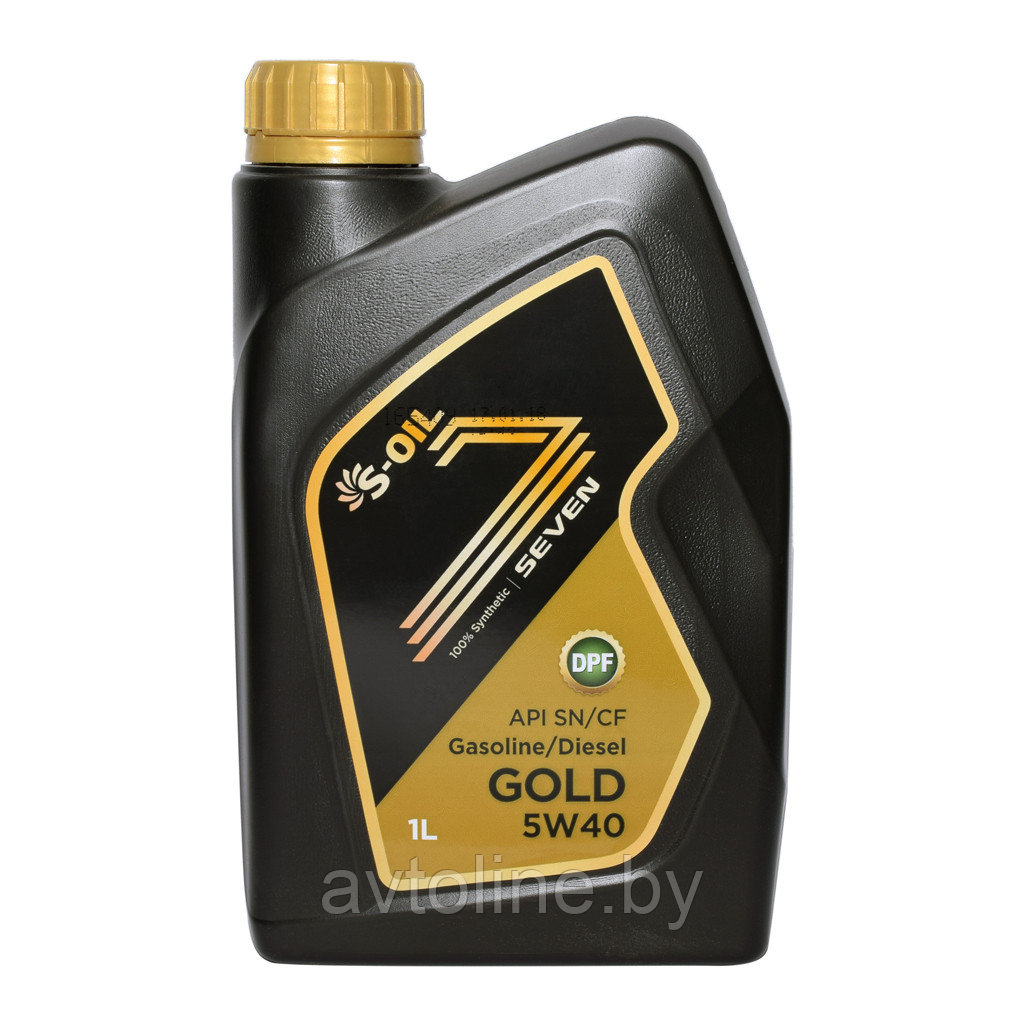 Масло моторное S-OIL SEVEN GOLD 5W40 (1л) SG5401