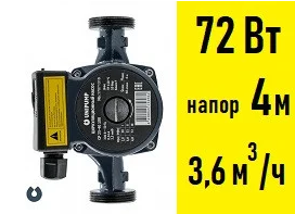 Насос циркуляционный UNIPUMP CP 32-40 180, фото 2