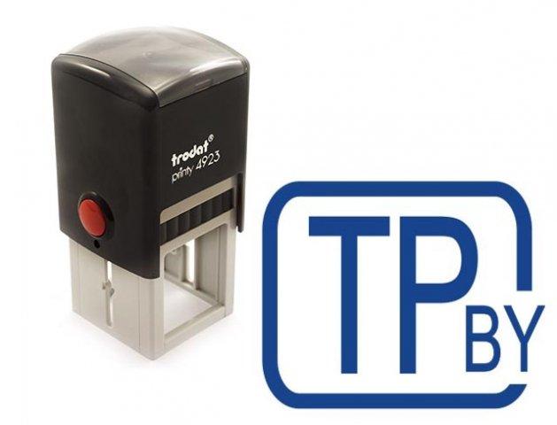 Штамп стандартный «TP» 28*28 мм на автоматической оснастке 4923 - фото 1 - id-p178864323