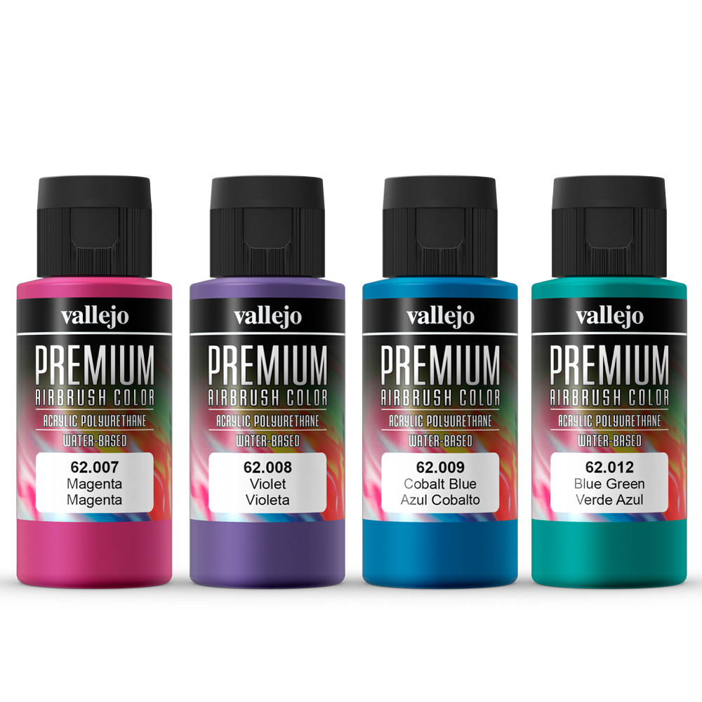 Краска Premium Color базовые цвета 60мл. Acrylicos Vallejo