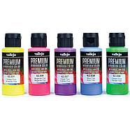 Краска Premium Color флуорисцентная, 60мл.  Acrylicos Vallejo, фото 6
