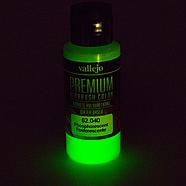 Краска Premium Color фосфоресцентная 60мл, Vallejo, фото 2