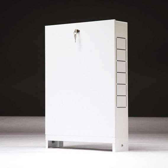 Шкаф распределительный наружный с накладной дверцей GROTA ШРН-2 (6-7 выходов)