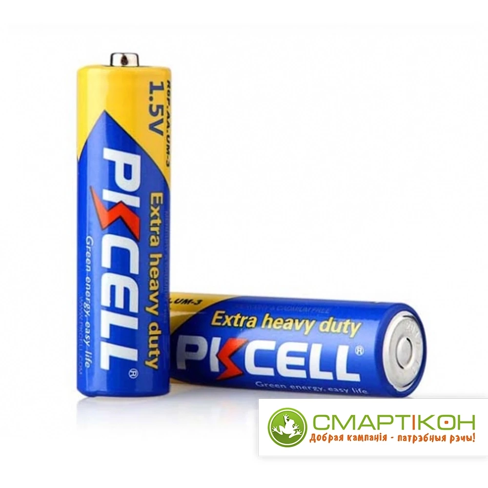 Элементы питания PKCELL R6P тип АА 1.5v.