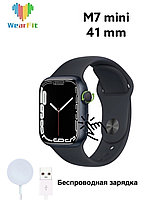 Умные смарт-часы M7 mini с беспроводной зарядкой 41 мм  (Smart Watch M7 mini) Черные!