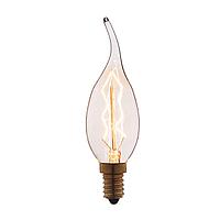 Ретро лампа Эдисона (Свеча на ветру)   E14 60W 220V 3560-TW LOFT IT