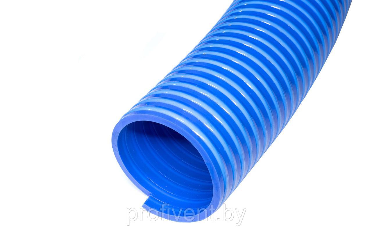 Шланг спиральный НВС 80 мм из ПВХ серия Агро СЕ синий - фото 1 - id-p178887487