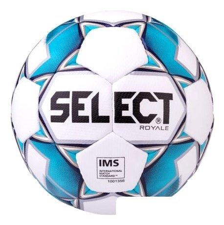 Мяч Select Royale (5 размер, белый/голубой/черный)