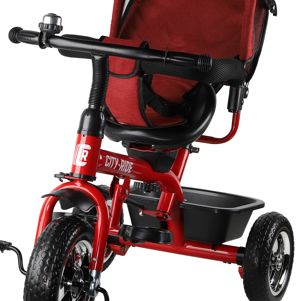 Детский трехколесный велосипед с поворотным сидением City Ride Compact - фото 3 - id-p178891068