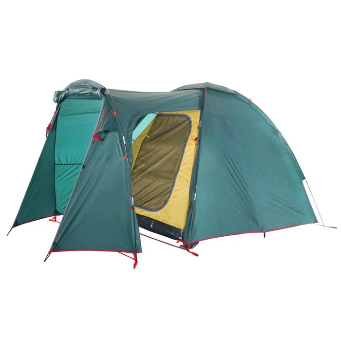 Палатка BTrace Element 3, двухслойная, 3-местная, цвет зелёный - фото 1 - id-p178891369