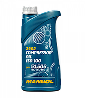 Масло компрессорное минеральное 1л MANNOL Compressor Oil ISO 100 2902