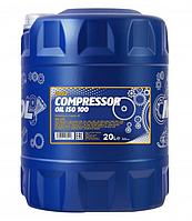 Масло компрессорное минеральное 20л MANNOL Compressor Oil ISO 100 2902