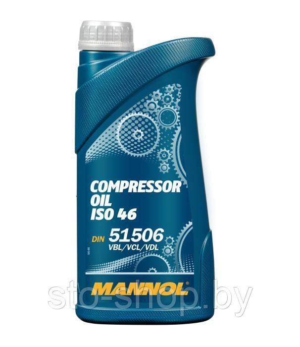 Масло компрессорное минеральное 1л MANNOL Compressor Oil ISO 46 2901