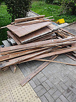 Демонтаж деревянных перегородок