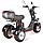 Электроскутер White Siberia Pro Trike IKRA 5000W (чёрный), фото 6