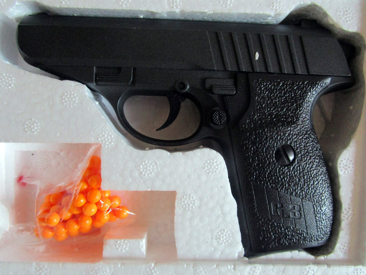Металлический пистолет G.3 детский пневматический - фото 2 - id-p22473813