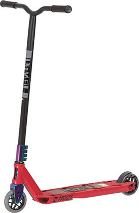 Самокат Novatrack Pixel Pro BL 110A.PIXEL.LM20 (черный/красный), фото 2