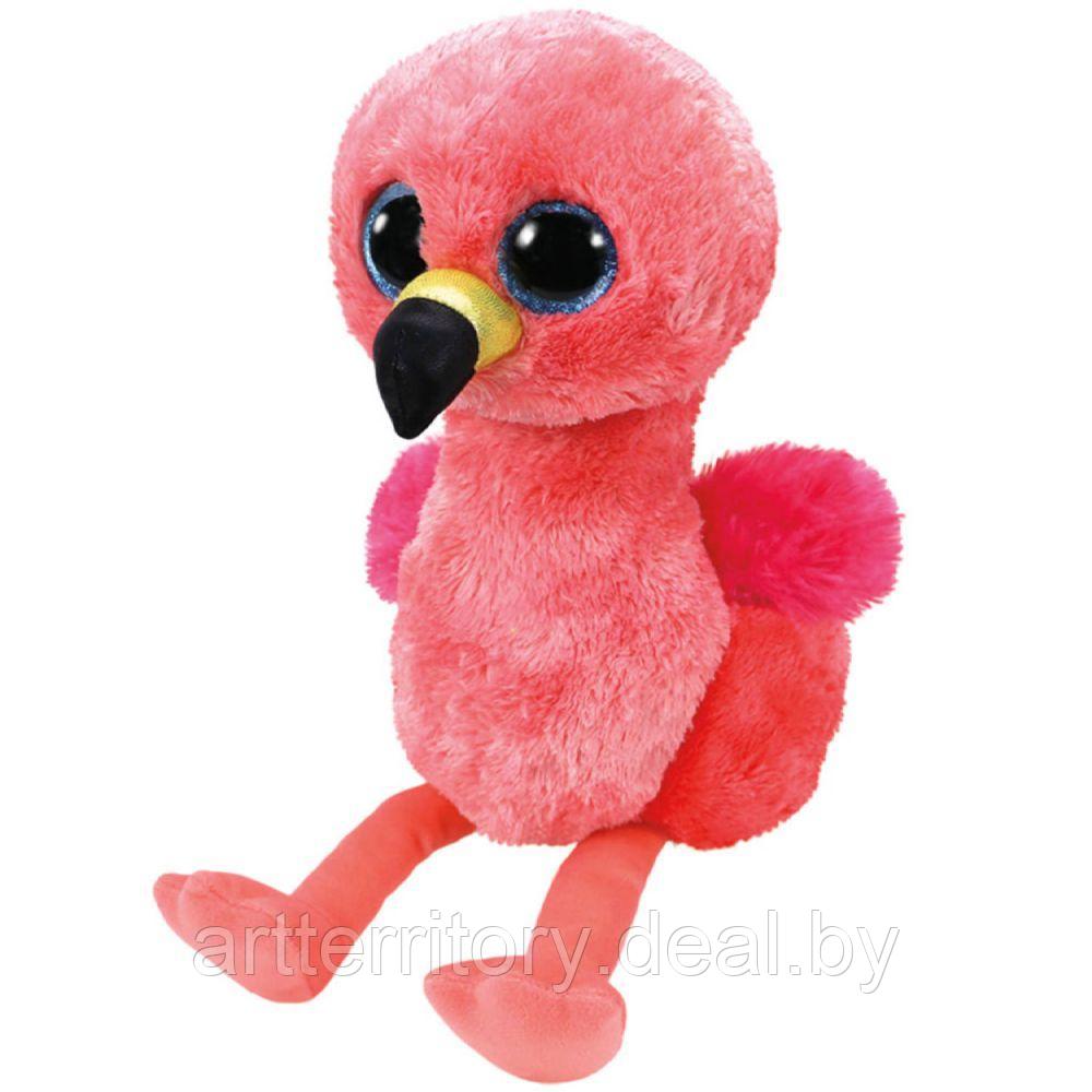Игрушка мягконабивная Фламинго розовый Gilda серии "Beanie Boo's", 15 см - фото 1 - id-p178912542