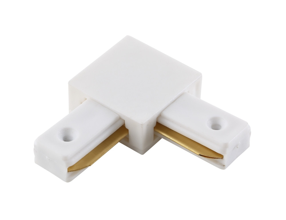 Crystal Lux Соединитель L-образный (однофазный) Crystal Lux CLT 0.211 02 WH