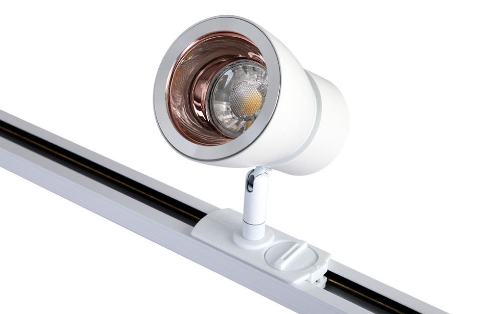 Crystal Lux Светильник трековый однофазный Crystal Lux CLT 0.31 009 WH-GO