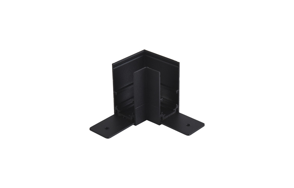 Crystal Lux Соединитель для магнитного накладного шинопровода угловой Crystal Lux CLT 0.213 04 BL