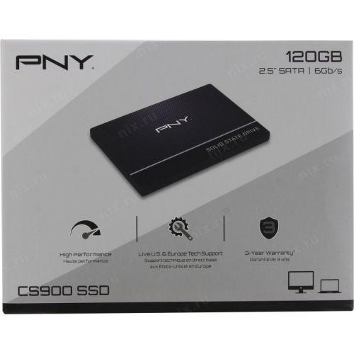 SSD 120 Gb SATA 6Gb/s PNY CS900 SSD7CS900-120-PB 2.5"