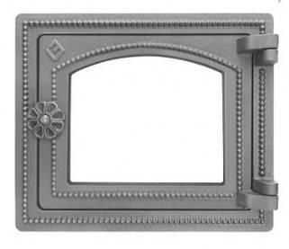 Дверка каминная ВЕЗУВИЙ ДТ-3С (Не крашенная, без стекла) - фото 1 - id-p178928144