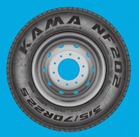 Грузовые шины KAMA TYRES – абсолютные лидеры продаж «Мосавтошина»