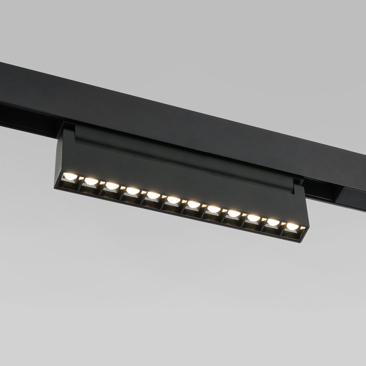 Трековый светильник Slim Magnetic HL0212W 4200K черный Elektrostandard 85010/01