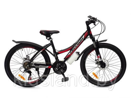 Велосипед Greenway 6930M 26" (черно-красный) - фото 1 - id-p178935242
