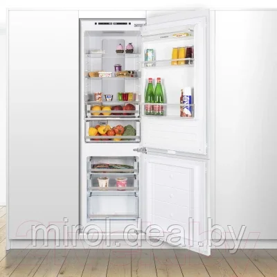 Встраиваемый холодильник Maunfeld MBF177NFWH - фото 5 - id-p166445035