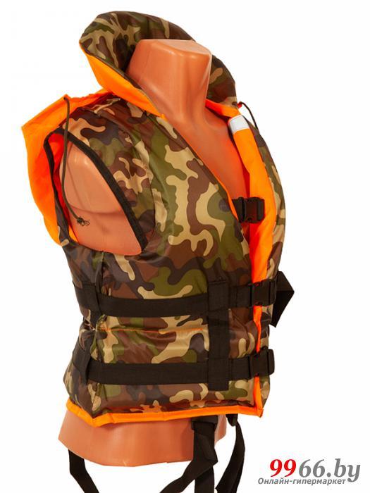 Спасательный жилет Ковчег Хобби ТУ р.54-58 (3XL-4XL) Orange-Camouflage - фото 1 - id-p178777314