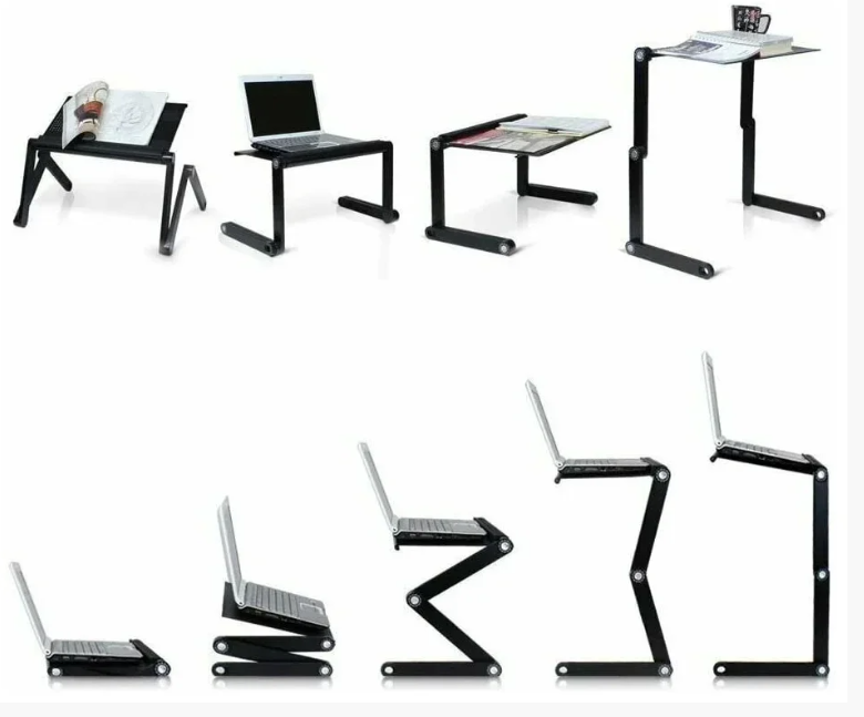 Столик трансформер для ноутбука с охлаждением Multifunctional Laptop Table Т9 - фото 6 - id-p165281749