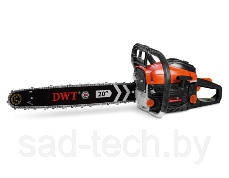 Пила бензиновая цепная DWT BKS55-20 B, фото 2