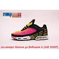 Nike air max tn  plus 3  pink/yellow, фото 1