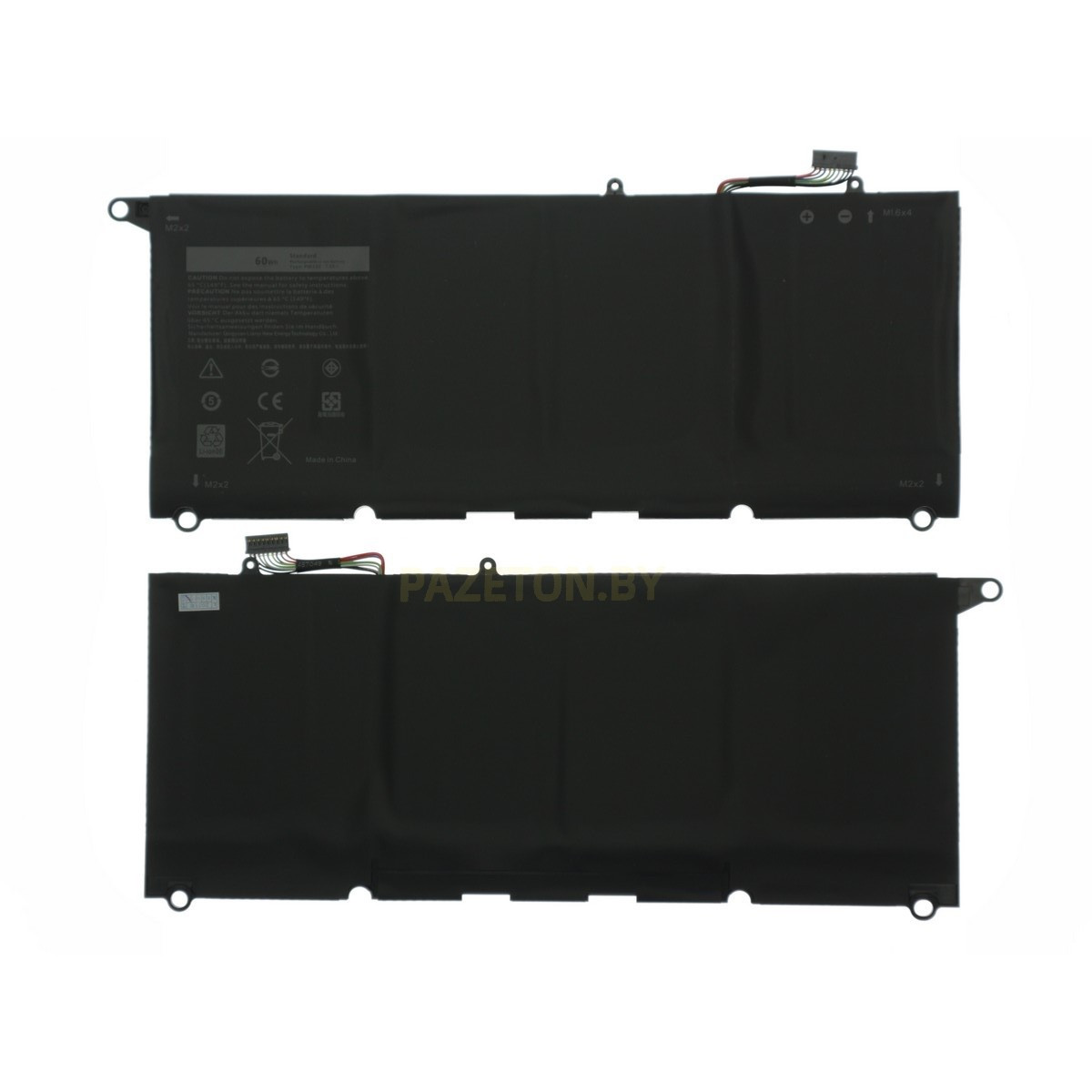 Батарея PW23Y 7,6V 60Wh для ноутбука Dell