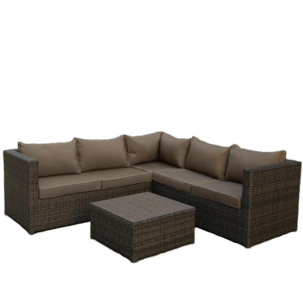 Комплект плетеной мебели YR825A Brown Beige - фото 1 - id-p178957299