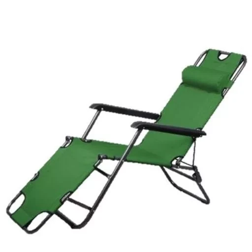 Кресло-шезлонг складное HY-8007 (153*60*79см) зелёный - фото 1 - id-p168488844