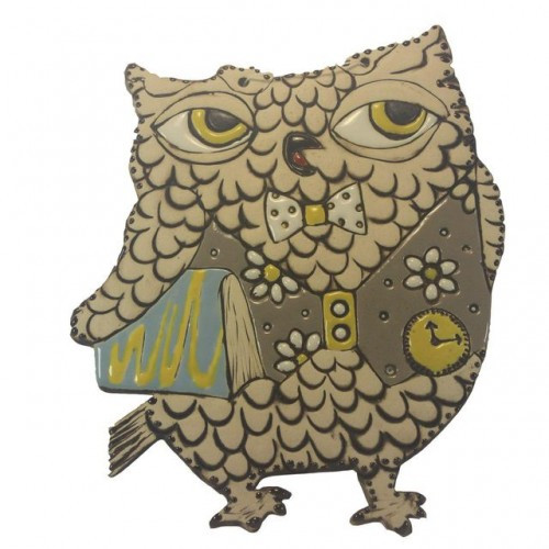 Сувенир сова с книгой, 22,5*19 см. арт. нвп-21272 - фото 1 - id-p170628412